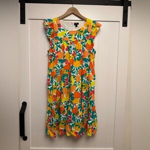 Colorful J Crew Fruit Dress